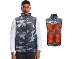 MEETHOO Lichtgewicht Winter USB Elektrisch Verwarmde Bodywarmer…