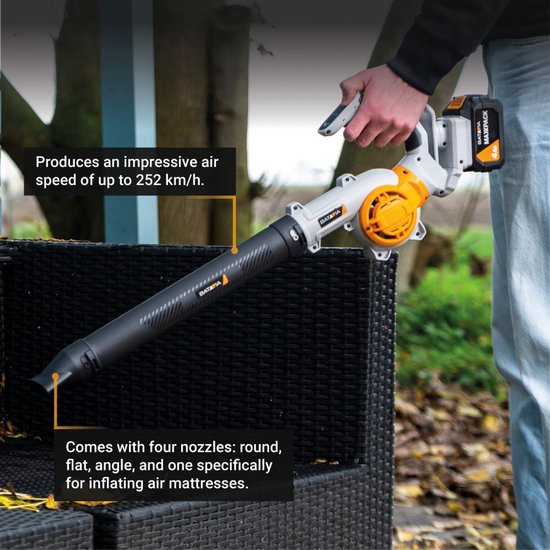 Batavia 18V accu multi-blazer Set - Compleet met Accu & Lader van Batavia — afbeelding 4