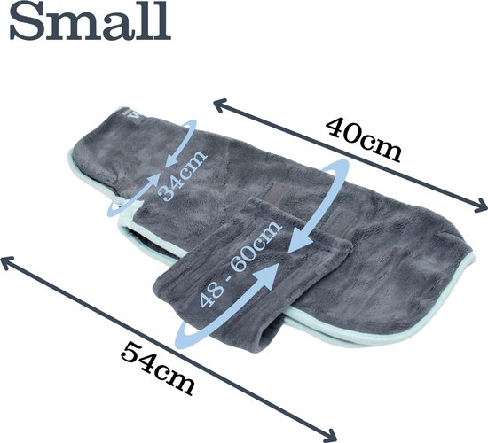 Nieuwe Pet Supplies Absorberende Badjas Hond Handdoek Kat Bad Handdoek Deken Dual-use Type Xs-xl Badjas Mantel Hond Badjassen DogBathing