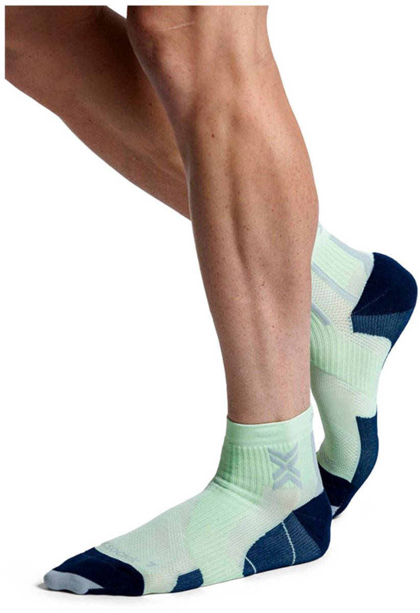 X-socks Run Perform Korte Sokken Groen EU 35-38