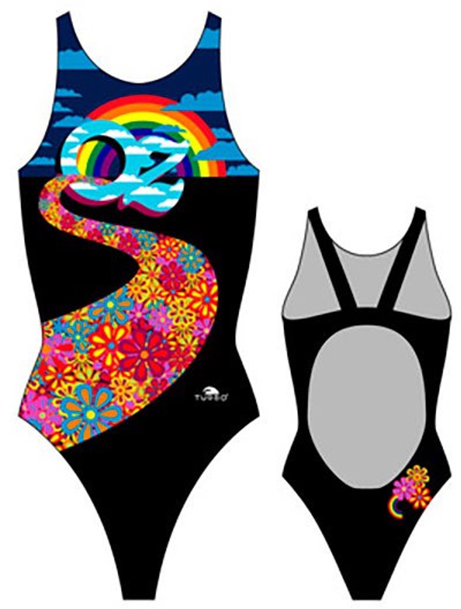 Turbo Oz World Pro Resist Zwemkleding Zwart 3XL Vrouw Black