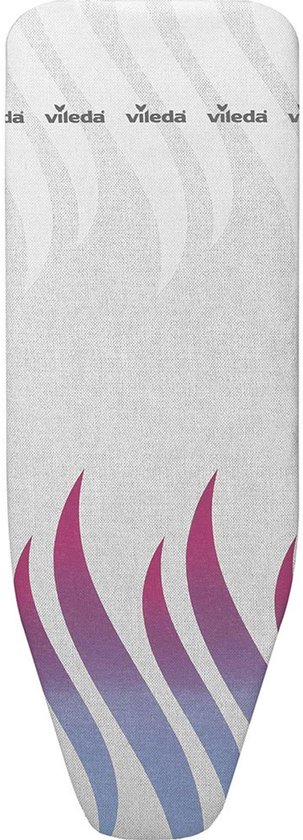 Vileda Total Reflect Strijkplankovertrek - Voor M/L strijkplanken (120-130 x 38-45 cm) - Extra snel strijken - Geen condens