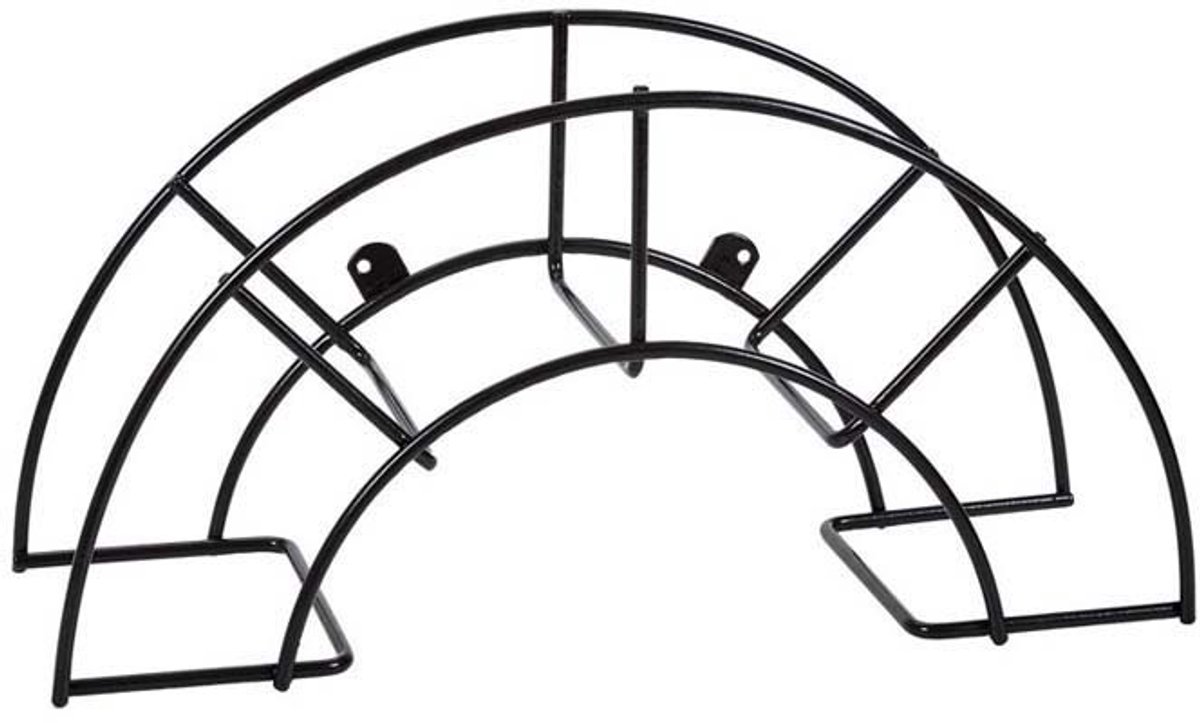 Sauvic 46.5x24x16.5 Cm Slanghouder Zilver L