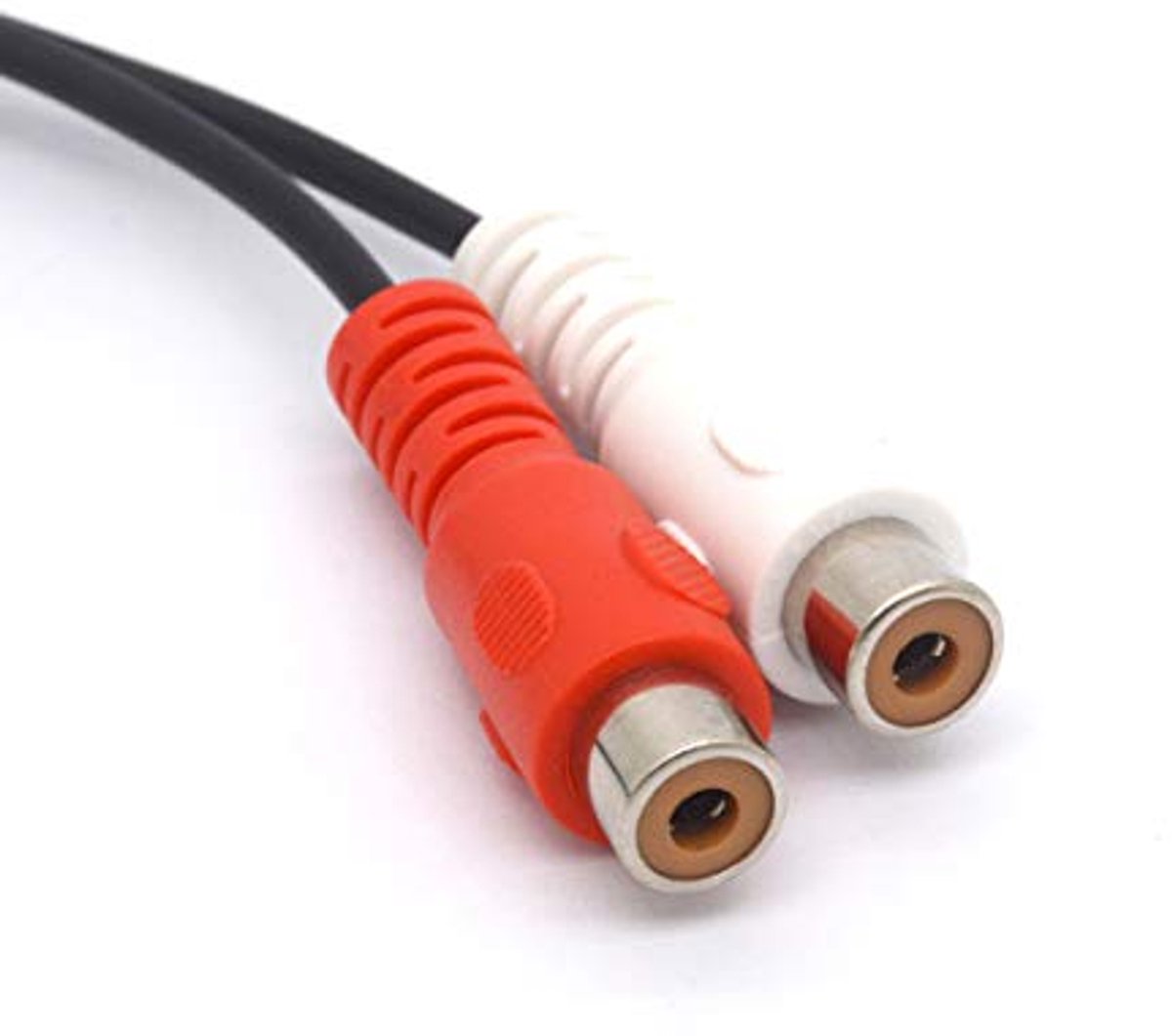 Din 7 Pin Male naar Dual RCA Female Audiokabel 1 Meter