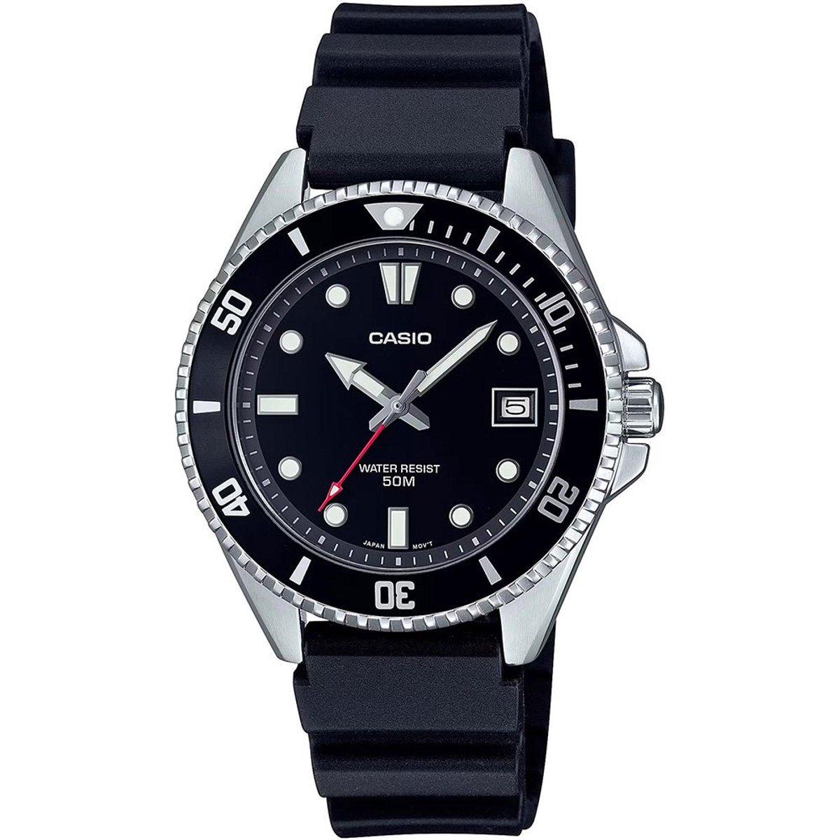 Casio Mdv-10-1a1 Horloge Zwart Man
