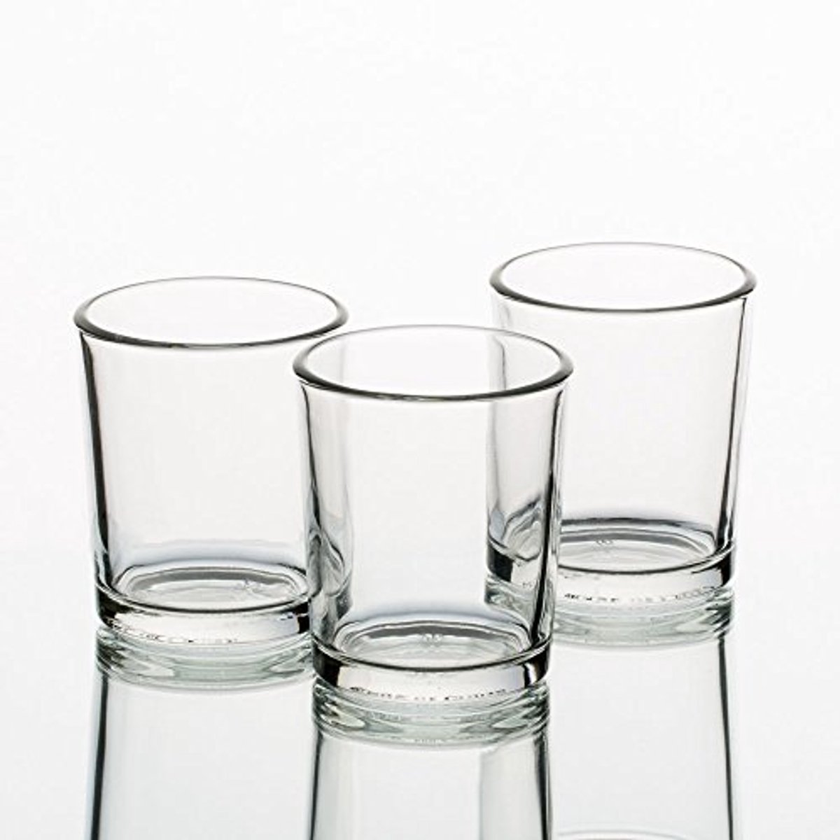 Set van 12 Glas Votive Kaarsenhouders