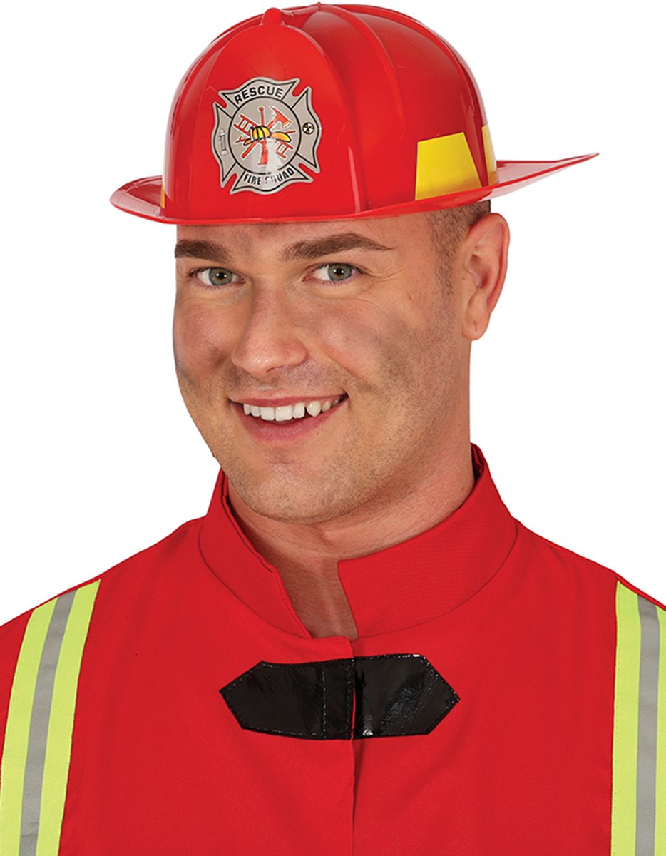 FIESTAS GUIRCA, S.L. - Rode brandweer helm voor volwassenen