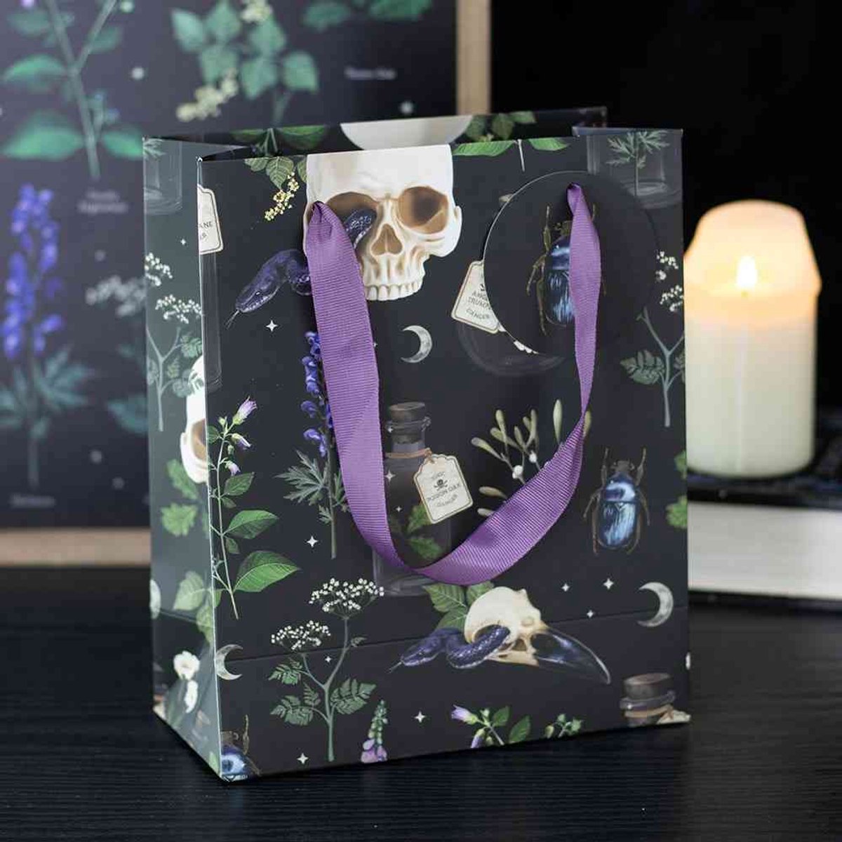 Something Different - 23cm Venom & Vines Print Cadeautas - Multicolours