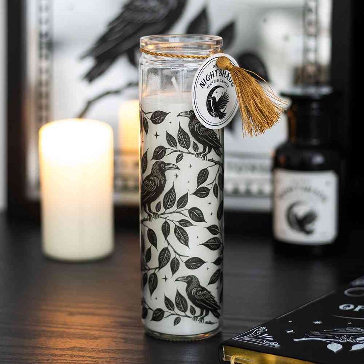 Something Different - Mystic Raven Deadly Nightshade Tube Geurkaars - Multicolours