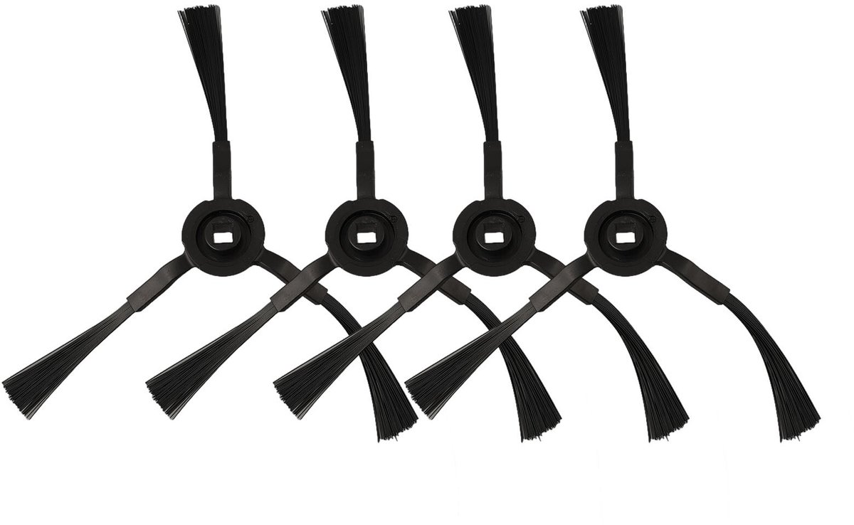 Zijborstelaccessoires geschikt voor Blaupunkt BPK VCBB1XTE en VRillo J300 - 4 stuks