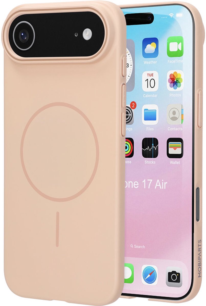Mobiparts Slim Line Case geschikt voor Apple iPhone Air - MagSafe Dune Sand