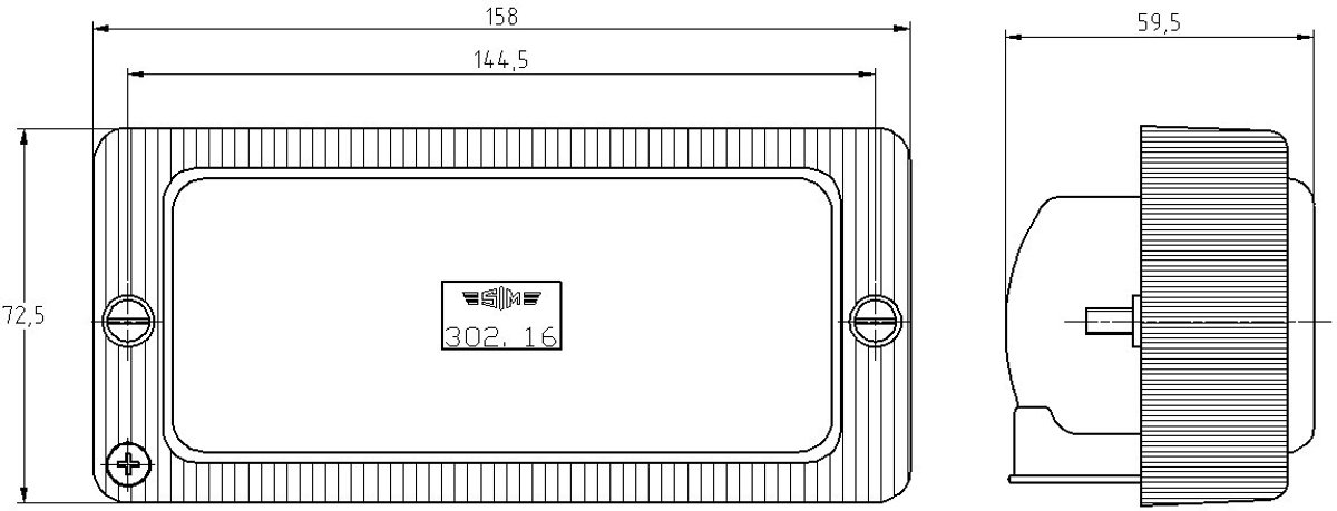 Mistlamp - SIM - 3217 - 6.3 - 16cm - Mist