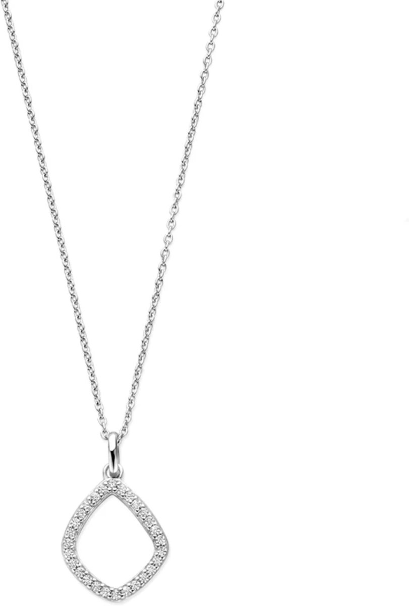 Collier ruit zirkonia 41 - 43 - 45 cm