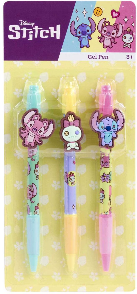 Stitch Gelpennen, 3st