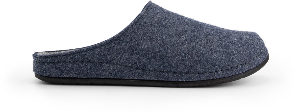 Travelin' Come Home Heren - Pantoffels - Wol - Navy