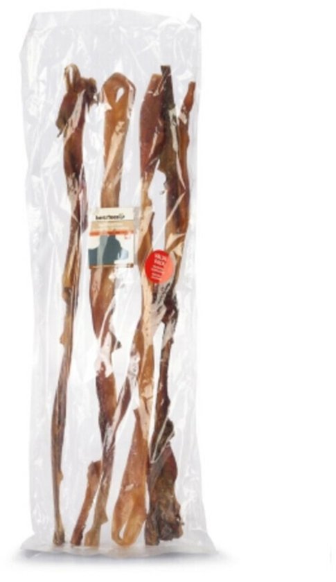 Beeztees Runderkophuid Voordeel Hondensnack - 80 cm - 5 Stuks
