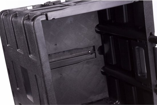 Chariot Höfftech avec caisse pliable - Max. 25 Kg - 40 Litre - Poignée télescopique