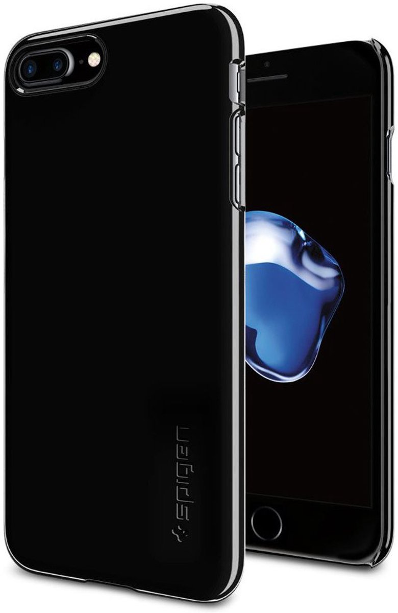Spigen Thin Fit Case Apple iPhone 7 Plus / 8 Plus Jet Black