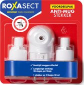2x Roxasect Anti Mugstekker + 2 navullingen