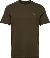 Lyle and Scott - T-shirt Olive - Heren - Maat M - Modern-fit