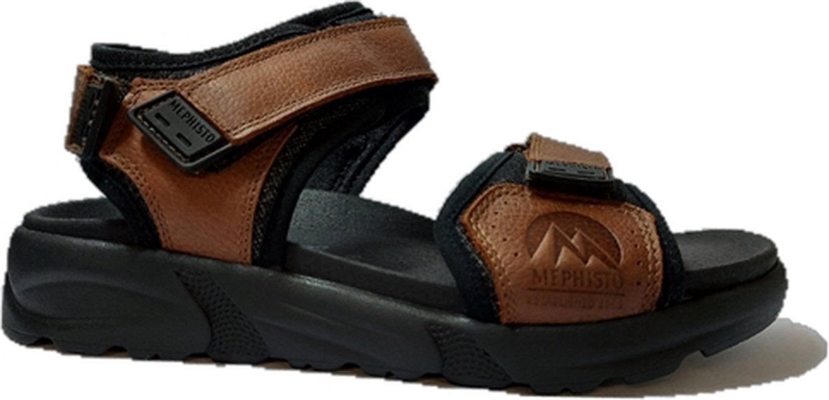 Mephisto Sandaal Tito Chestnut Zwart
