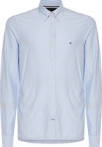Tommy Hilfiger - Overhemd Strepen Carbon Navy - XL - Heren - Regular-fit