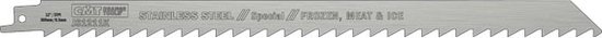 CMT JS1211K-5 RVS reciprozaagblad 300 x 19 x 1,2 mm. 3tpi (bevroren, ijs, vlees, botten)