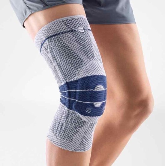 Bauerfeind GenuTrain Kniebrace - 2 - Universeel - Grijs