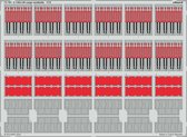 1:72 Eduard 73761 Cargo seatbelts for C-130J-30 - Zvezda Photo-etch