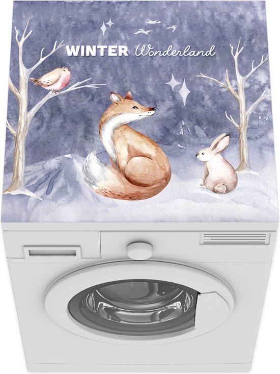 Protège Machine à Laver - Tapis De Machine à Laver - Un Homme Part à La