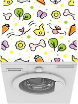 Wasmachine beschermer mat - Dieren - Patronen - Vlinder - Breedte 60 cm x hoogte 60 cm