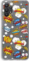 Case Company® - Samsung Galaxy A32 5G hoesje - Pow Smack - Soft Cover Telefoonhoesje - Bescherming aan alle Kanten en Schermrand