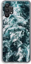 Case Company® - Samsung Galaxy A32 5G hoesje - Zee golf - Soft Cover Telefoonhoesje - Bescherming aan alle Kanten en Schermrand