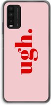 Case Company® - Xiaomi Redmi 9T hoesje - Ugh - Soft Cover Telefoonhoesje - Bescherming aan alle Kanten en Schermrand