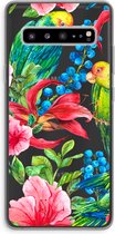 Case Company® - Samsung Galaxy S10 5G hoesje - Papegaaien - Soft Cover Telefoonhoesje - Bescherming aan alle Kanten en Schermrand