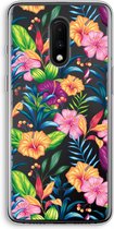 Case Company® - OnePlus 7 hoesje - Tropisch 2 - Soft Cover Telefoonhoesje - Bescherming aan alle Kanten en Schermrand
