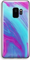 Case Company® - Samsung Galaxy S9 hoesje - Zweverige regenboog - Soft Cover Telefoonhoesje - Bescherming aan alle Kanten en Schermrand