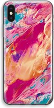 Case Company® - iPhone XS Max hoesje - Pastel Echoes - Soft Cover Telefoonhoesje - Bescherming aan alle Kanten en Schermrand