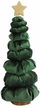 mini kerstboom Rasmus 40 cm textiel groen