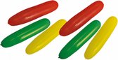 modelleerballonnenset latex rood/groen/geel 25 stuks
