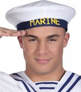 pet Marine heren wit one size