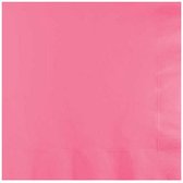 servetten candy pink 33cm papier 20 stuks