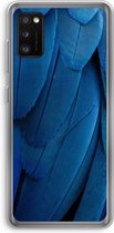 Case Company® - Samsung Galaxy A41 hoesje - Pauw - Soft Cover Telefoonhoesje - Bescherming aan alle Kanten en Schermrand