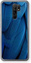 Case Company® - Xiaomi Redmi 9 hoesje - Pauw - Soft Cover Telefoonhoesje - Bescherming aan alle Kanten en Schermrand