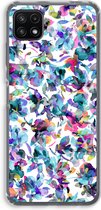 Case Company® - Samsung Galaxy A22 5G hoesje - Hibiscus Flowers - Soft Cover Telefoonhoesje - Bescherming aan alle Kanten en Schermrand