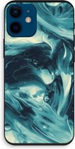 Case Company® - iPhone 12 mini hoesje - Dreaming About Whales - Biologisch Afbreekbaar Telefoonhoesje - Bescherming alle Kanten en Schermrand