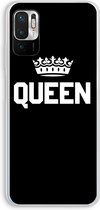 Case Company® - Xiaomi Redmi Note 10 5G hoesje - Queen zwart - Soft Cover Telefoonhoesje - Bescherming aan alle Kanten en Schermrand