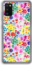 Case Company® - Samsung Galaxy A41 hoesje - Little Flowers - Soft Cover Telefoonhoesje - Bescherming aan alle Kanten en Schermrand