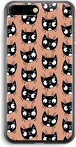 Case Company® - iPhone 7 PLUS hoesje - Kat - Soft Cover Telefoonhoesje - Bescherming aan alle Kanten en Schermrand