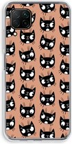 Case Company® - Huawei P40 Lite hoesje - Kat - Soft Cover Telefoonhoesje - Bescherming aan alle Kanten en Schermrand